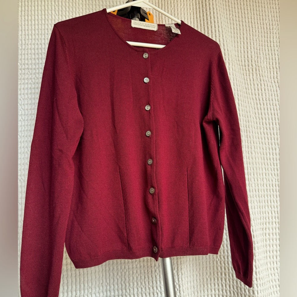 Vintage Merino Wool Cardigan